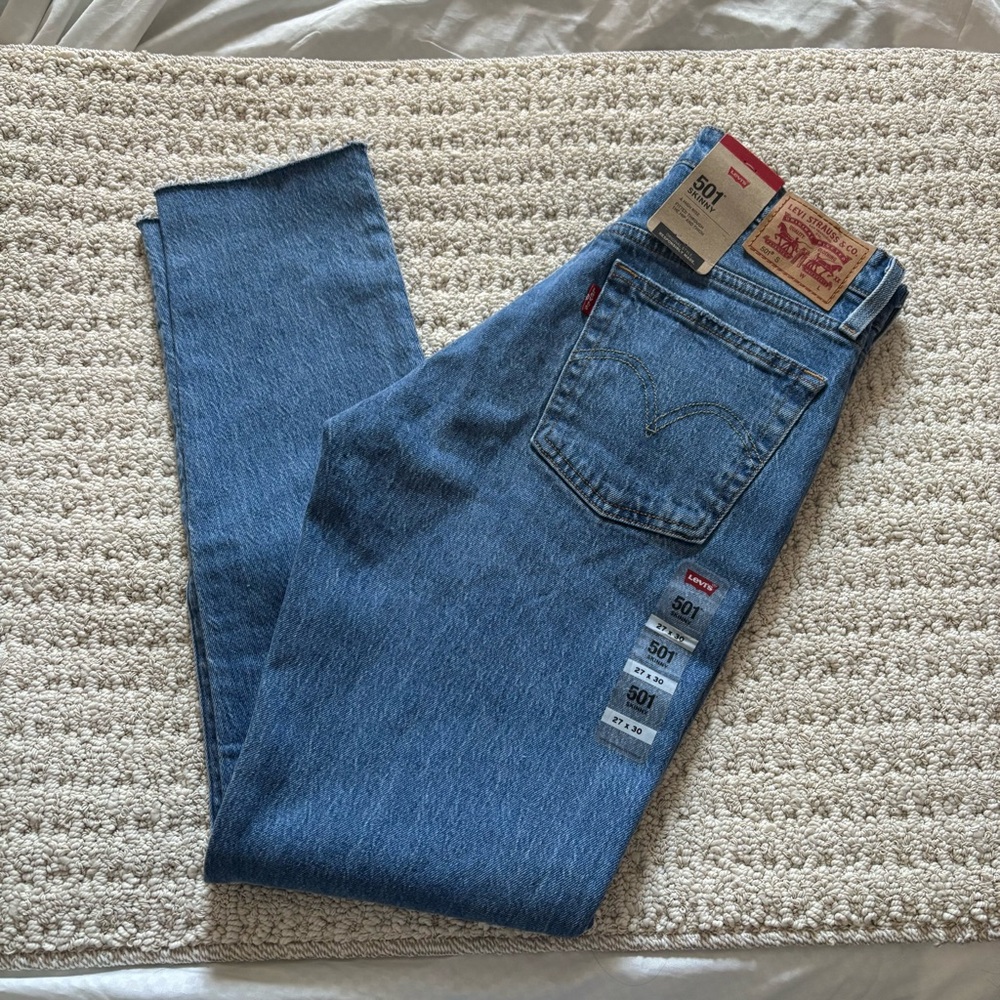 ୨୧ ･ﾟ✧ Women’s Levi’s High Rise Jeans NWT - Picture 7 of 10